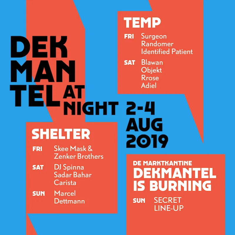 Dekmantel Festival announces Night Program