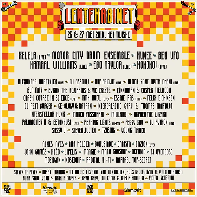 Dekmantel reveals lineup for Lente Kabinet 2018