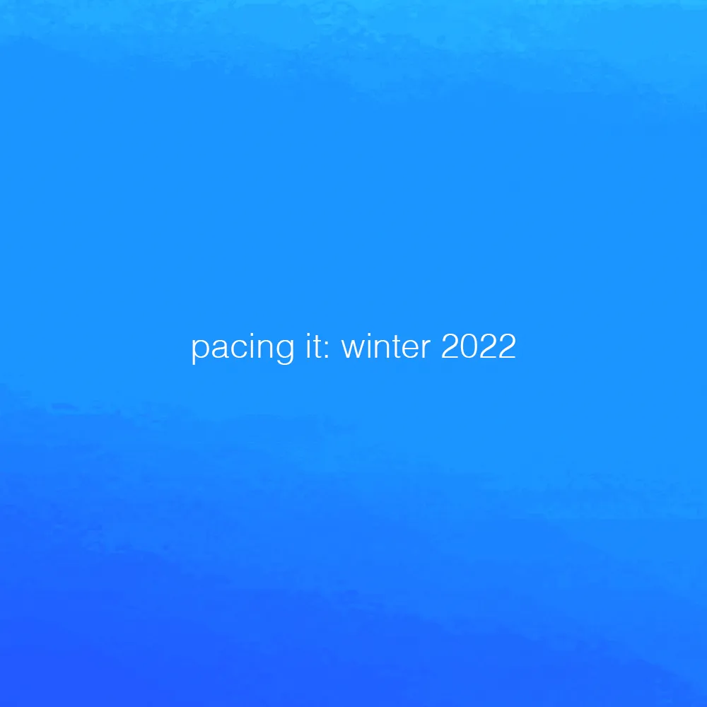 Pacing It: running mixes for winter 2022