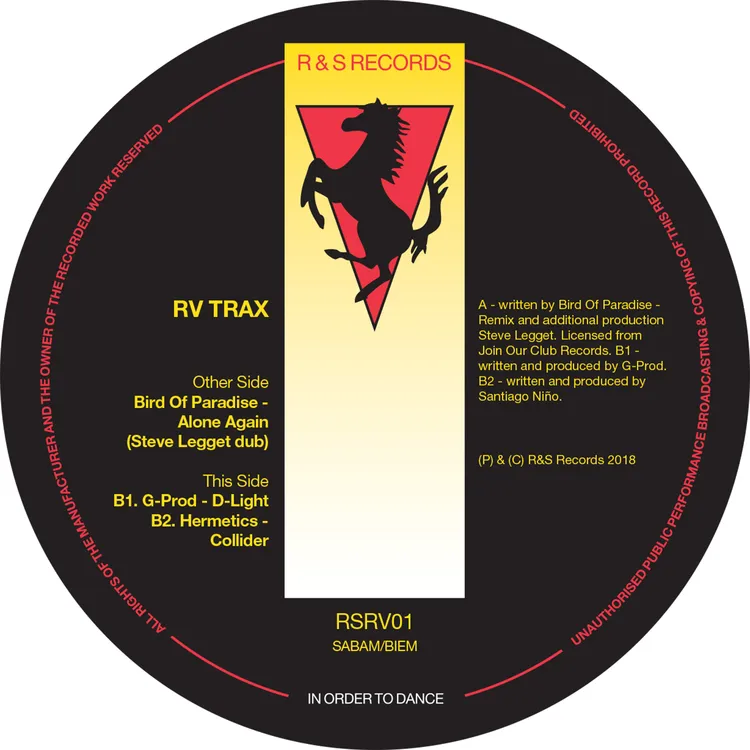 R&S founder launches new EP series, ‘RV Trax’