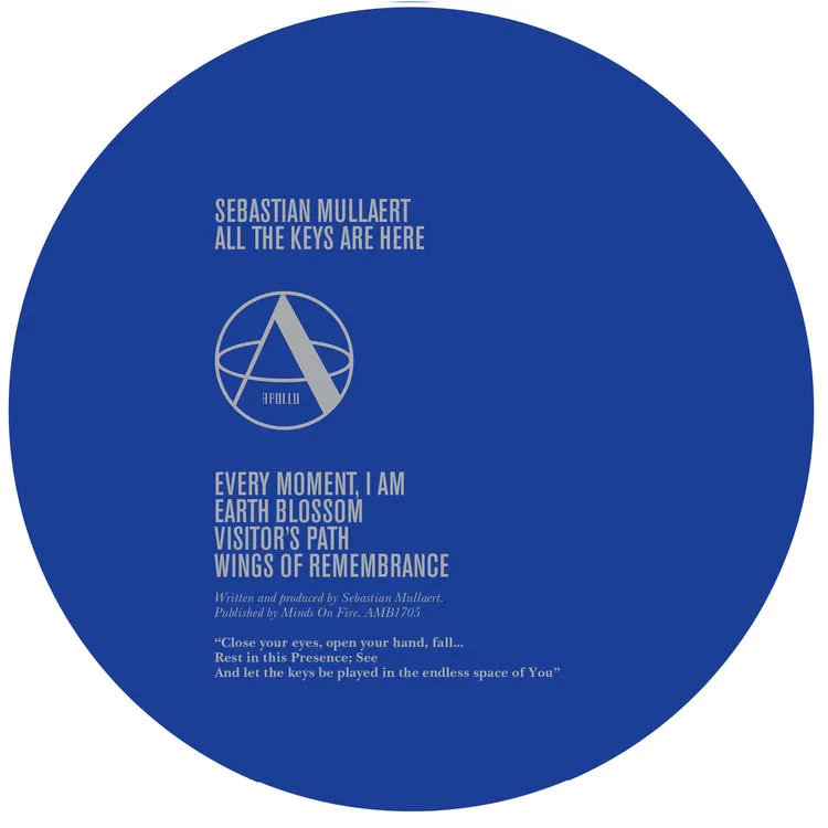 Sebastian Mullaert releases debut EP on Apollo Recordings, ‘All The Keys Are Here’